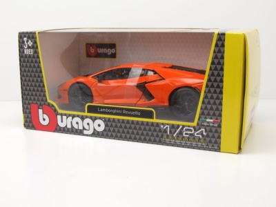 Lamborghini Revuelto 2023 orange Modellauto 1:24 Bburago