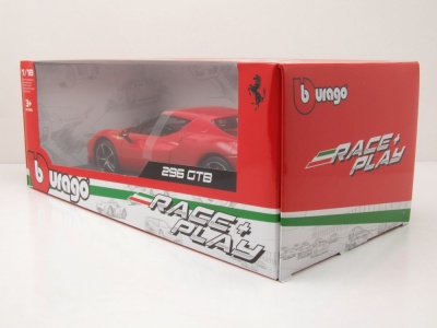 Ferrari 296 GTB rot Modellauto 1:18 Bburago