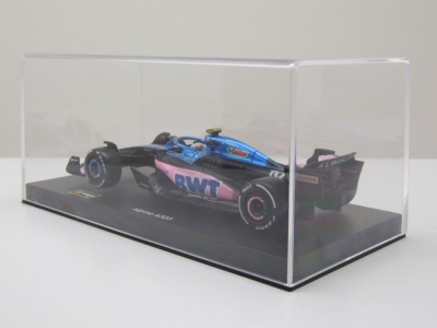 Renault Alpine A523 #10 Formel 1 Racing 2023 Gasly mit Helm Modellauto 1:43 Bburago