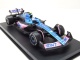 Renault Alpine A523 #10 Formel 1 Racing 2023 Gasly mit Helm Modellauto 1:43 Bburago