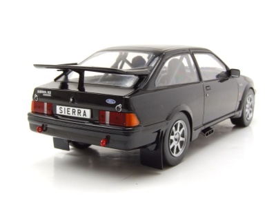 Ford Sierra RS Cosworth 1987 schwarz Modellauto 1:24 Whitebox