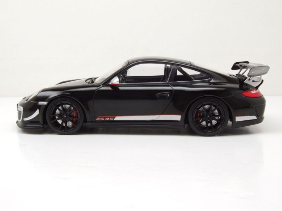 Neuf Sous Boîte MINICHAMPS - Porsche 911 GT3 RS 4.0 2011 Bleu - Échelle 1/18 - Collection Prestige