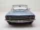 Cadillac Series 62 Coupe DeVille 1961 hellblau metallic Modellauto 1:18 KK Scale