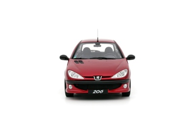 Peugeot 206 S16 1999 rot Modellauto 1:18 Ottomobile