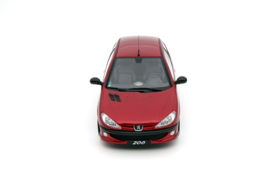 Peugeot 206 S16 1999 rot Modellauto 1:18 Ottomobile