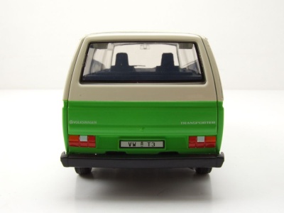 VW T3 Bus grün beige Modellauto 1:24 Motormax