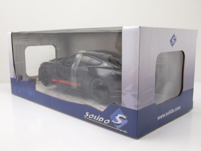 Ford Shelby Mustang GT500 Code Red 2022 schwarz Modellauto 1:18 Solido