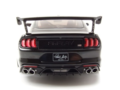 Ford Shelby Mustang GT500 Code Red 2022 schwarz Modellauto 1:18 Solido