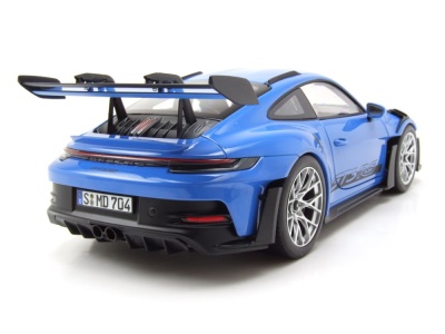 Porsche 911 GT3 RS 2022 blau Modellauto 1:18 Norev