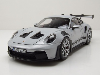 Porsche 911 GT3 RS 2022 eis grau Modellauto 1:18 Norev