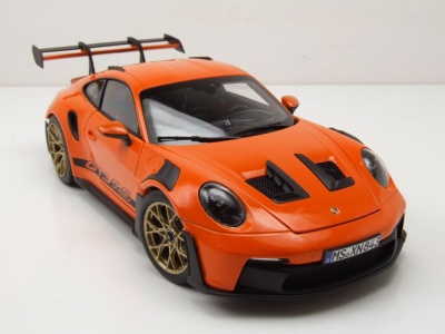 Porsche 911 GT3 RS 2022 gulf orange Modellauto 1:18 Norev