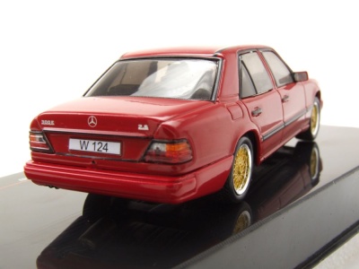 Mercedes 300 E W124 1984 dunkelrot Modellauto 1:43 ixo...