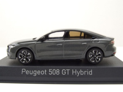Peugeot 508 GT Hybrid 2023 grau Modellauto 1:43 Norev