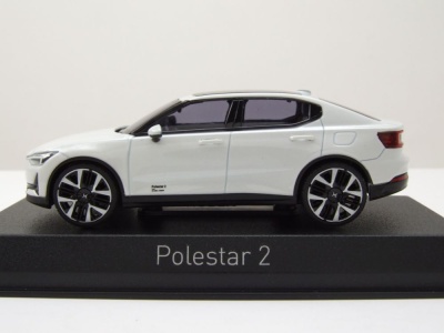 Polestar 2 2024 snow weiß Modellauto 1:43 Norev