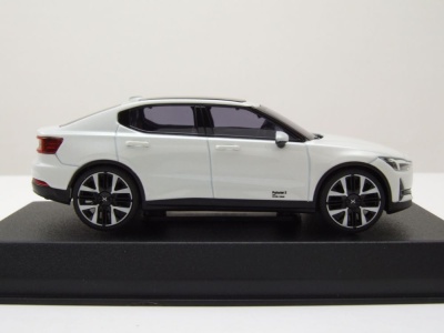 Polestar 2 2024 snow weiß Modellauto 1:43 Norev