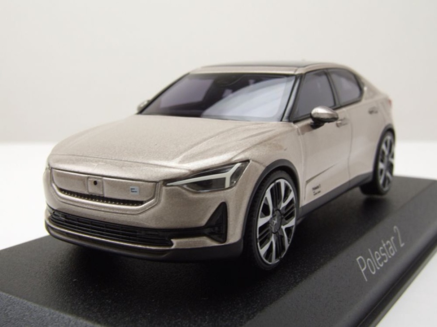 Polestar 2 2024 jupiter beige Modellauto 1:43 Norev