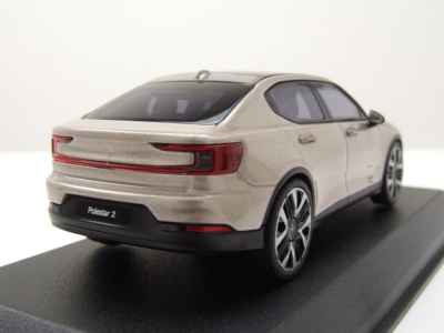 Polestar 2 2024 jupiter beige Modellauto 1:43 Norev