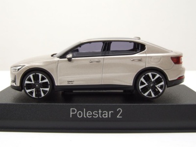 Polestar 2 2024 jupiter beige Modellauto 1:43 Norev