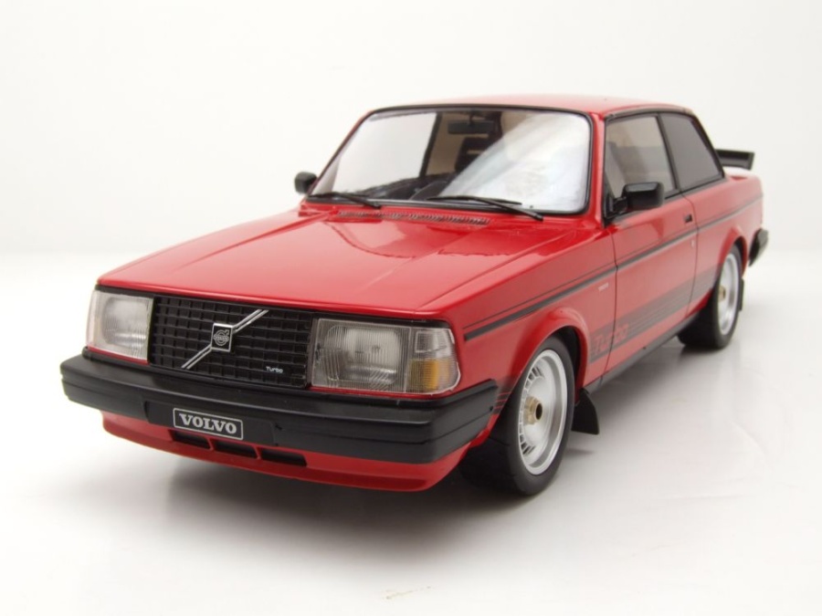 Volvo 240 Turbo Custom 1987 rot Modellauto 1:18 ixo models