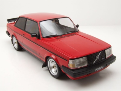 Volvo 240 Turbo Custom 1987 rot Modellauto 1:18 ixo models