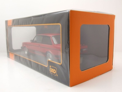 Volvo 240 Turbo Custom 1987 rot Modellauto 1:18 ixo models