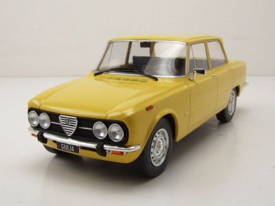 Alfa Romeo Giulia Nuova Super 1974 hellgelb Modellauto...