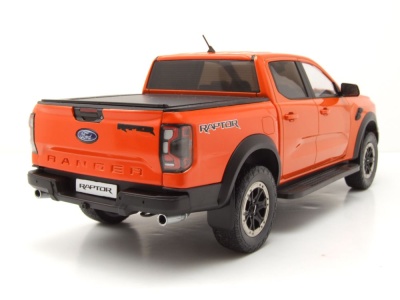 Ford Ranger Raptor Pick Up 2023 orange Modellauto 1:18 MCG