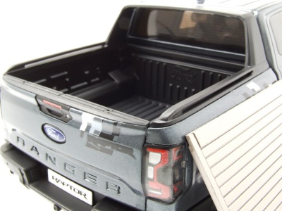 Ford Ranger Raptor Pick Up 2023 dunkelgrau metallic Modellauto 1:18 MCG