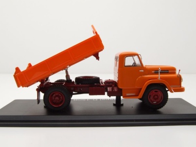 Csepel D-450 Kipper orange Modellauto 1:43 Premium ClassiXXs