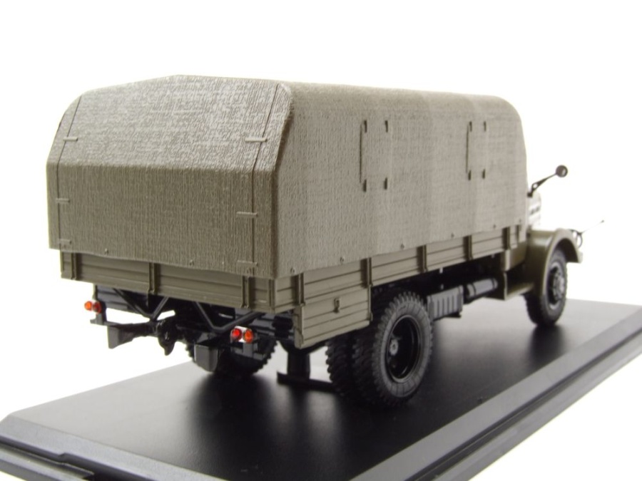 Camion Plateau Csepel D-344.00 Premium ClassiXXs 1:43 - Bleu Et Gris, Neuf