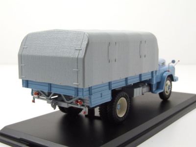 Csepel D-450 Pritsche Plane blau grau Modellauto 1:43...