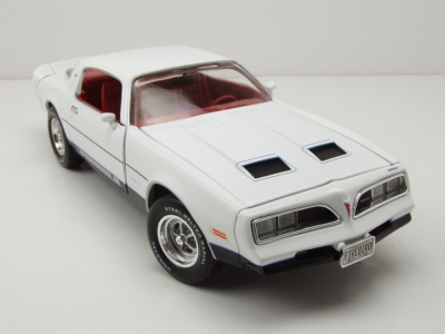 Pontiac Firebird Formula 1977 weiß Modellauto 1:18 Auto World