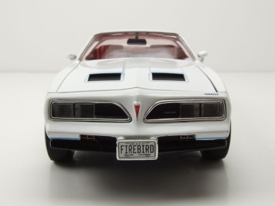 Pontiac Firebird Formula 1977 weiß Modellauto 1:18 Auto World