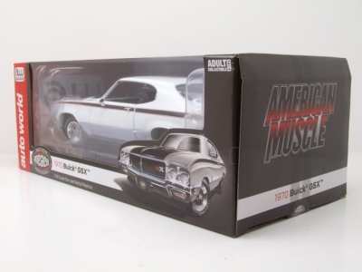 Buick Hardtop GSX MCACN 1970 weiß Modellauto 1:18 Auto World