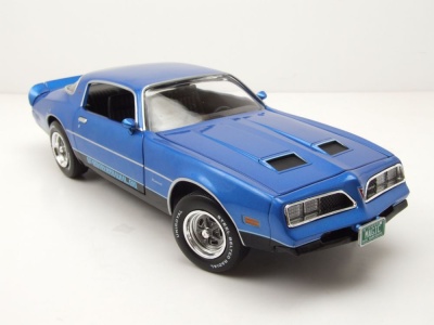Pontiac Firebird Formula 1978 blau Modellauto 1:18 Auto World