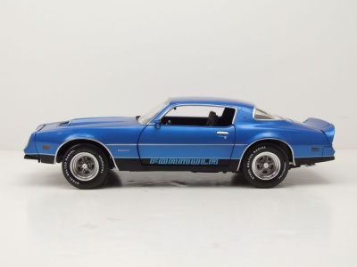 Pontiac Firebird Formula 1978 blau Modellauto 1:18 Auto World