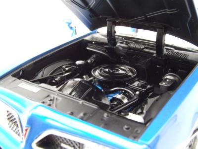 Pontiac Firebird Formula 1978 blau Modellauto 1:18 Auto World