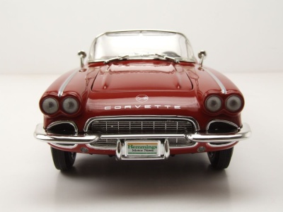 Chevrolet Corvette Convertible Hemmings Muscle Machines 1962 dunkelrot Modellauto 1:18 Auto World