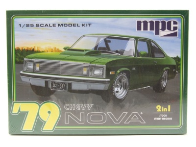 Chevrolet Nova 1979 Kunststoffbausatz Modellauto 1:25 MPC