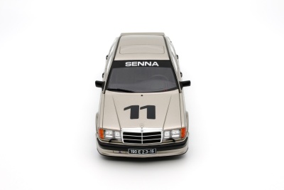 Mercedes 190E 2.3 16 W201 Nürburgring Cup 1984 silber Ayrton Senna Modellauto 1:18 Ottomobile