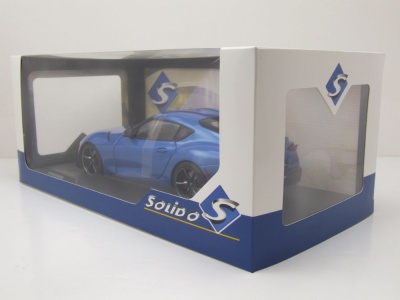 Toyota GR Supra 2021 blau Modellauto 1:18 Solido