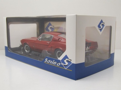 Ford Shelby Mustang GT500 1967 rot Modellauto 1:18 Solido