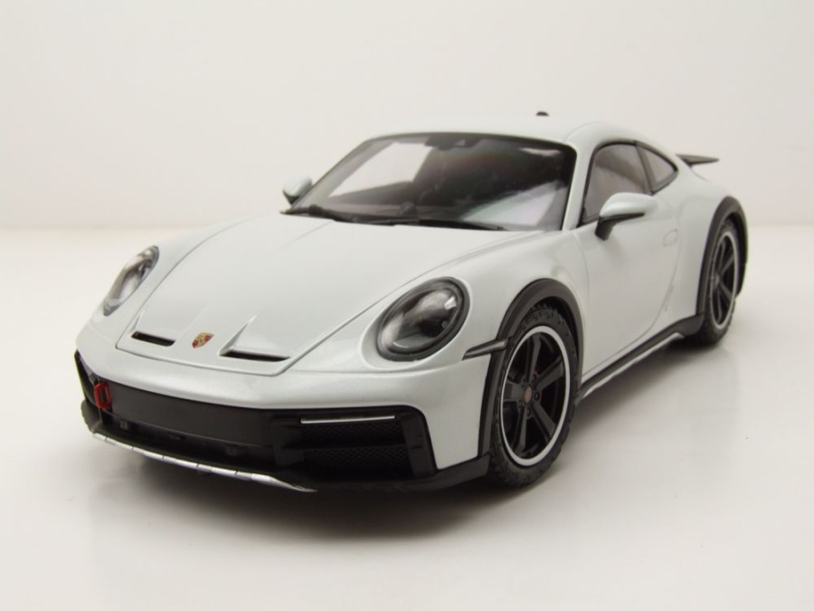 Porsche 911 Dakar 2022 grau metallic Modellauto 1:18 Minichamps