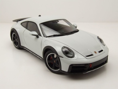 Porsche 911 Dakar 2022 grau metallic Modellauto 1:18 Minichamps