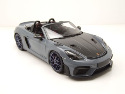 Porsche Spyder RS Weissach Package 2024 grau Modellauto 1:18 Minichamps