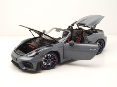 Porsche Spyder RS Weissach Package 2024 grau Modellauto 1:18 Minichamps