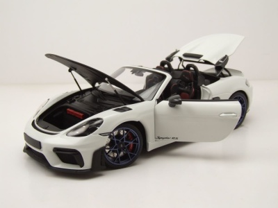 Porsche Spyder RS Weissach Package 2024 weiß Modellauto 1:18 Minichamps