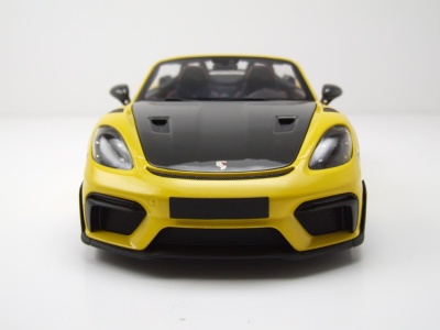 Porsche Spyder RS Weissach Package 2024 gelb Modellauto 1:18 Minichamps