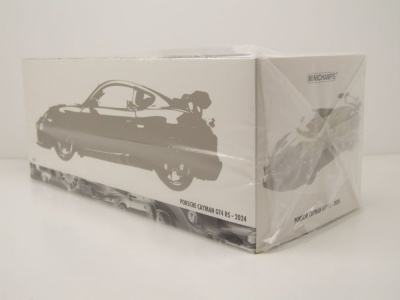 Porsche Cayman GT4 RS Weissach Package 2024 rot Modellauto 1:18 Minichamps