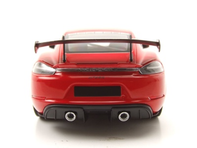 Porsche Cayman GT4 RS Weissach Package 2024 rot Modellauto 1:18 Minichamps